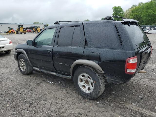 JN8AR07Y4YW404583 - 2000 NISSAN PATHFINDER LE BLACK photo 2