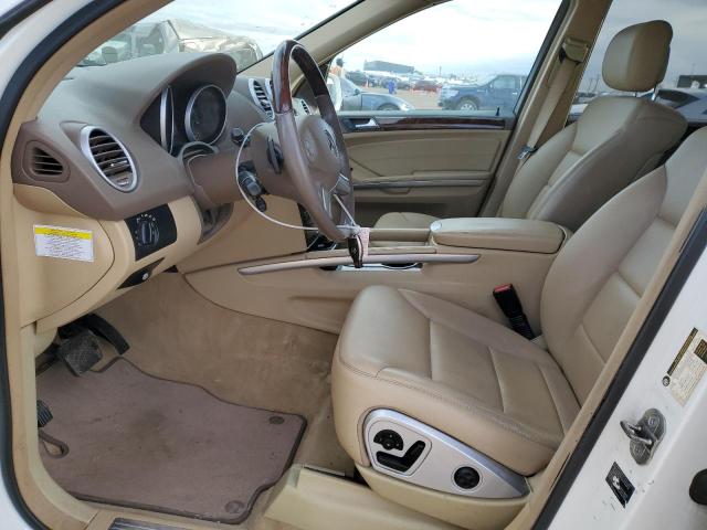 4JGBB8GB4AA623511 - 2010 MERCEDES-BENZ ML 350 4MATIC WHITE photo 7