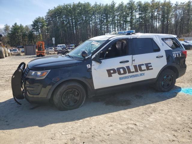 1FM5K8AR3KGB46006 - 2019 FORD EXPLORER POLICE INTERCEPTOR 双色 照片 1