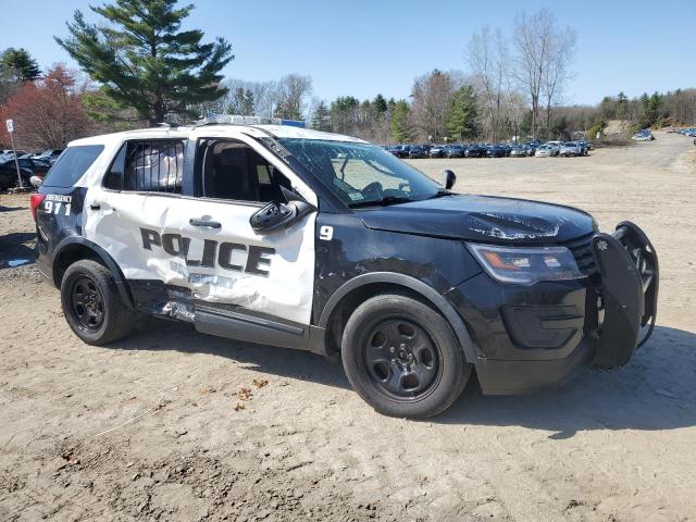 1FM5K8AR3KGB46006 - 2019 FORD EXPLORER POLICE INTERCEPTOR 双色 照片 4