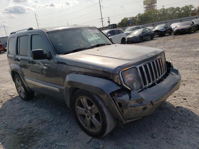 1C4PJLFK1CW189345 - 2012 JEEP LIBERTY JET GRAY photo 4