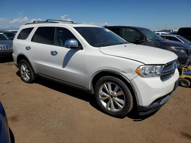 1D4RE4GG2BC599121 - 2011 DODGE DURANGO CREW WHITE photo 4