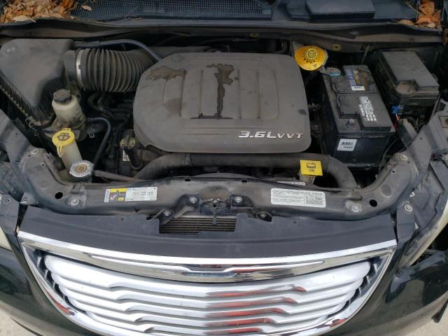 2C4RC1BG8ER343036 - 2014 CHRYSLER TOWN & COU TOURING შავი ფოტო 12