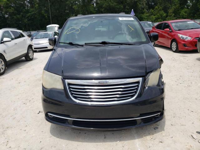2C4RC1BG8ER343036 - 2014 CHRYSLER TOWN & COU TOURING შავი ფოტო 5