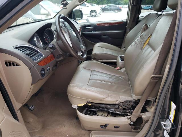 2C4RC1BG8ER343036 - 2014 CHRYSLER TOWN & COU TOURING შავი ფოტო 7