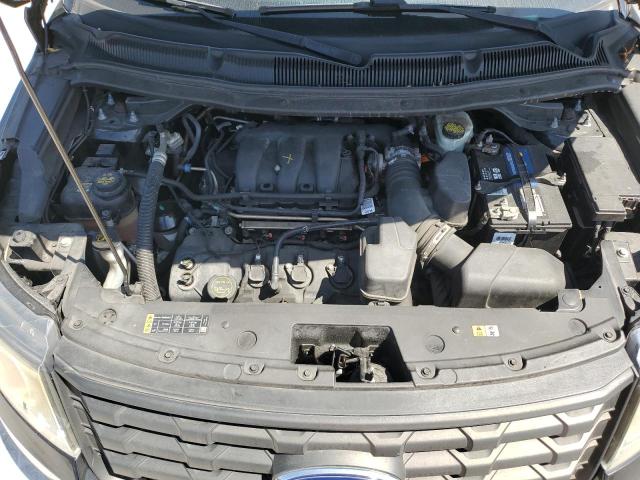 1FM5K8AR7HGD58321 - 2017 FORD EXPLORER POLICE INTERCEPTOR 双色 照片 12