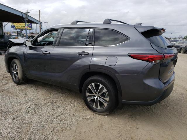 5TDHZRAH7NS112574 - 2022 TOYOTA HIGHLANDER XLE Մոխրագույն լուսանկար 2