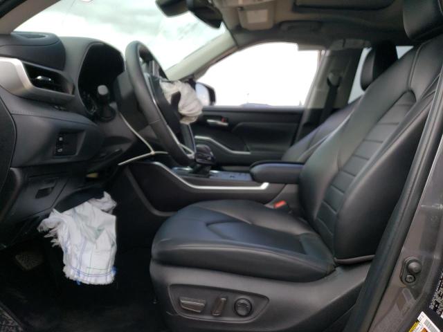 5TDHZRAH7NS112574 - 2022 TOYOTA HIGHLANDER XLE Մոխրագույն լուսանկար 7