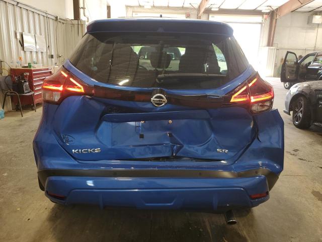 3N1CP5DV9ML561563 - 2021 NISSAN KICKS SR BLUE photo 6