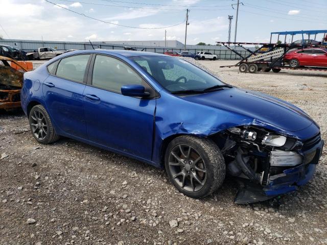 1C3CDFBA7DD300535 - 2013 DODGE DART SXT BLUE photo 4