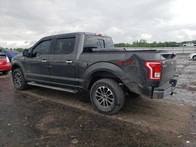 1FTEW1EP9GFA94726 - 2016 FORD F150 SUPERCREW GRAY photo 2