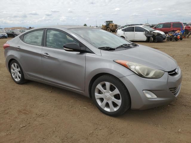 KMHDH4AEXBU117460 - 2011 HYUNDAI ELANTRA GLS GRAY photo 4