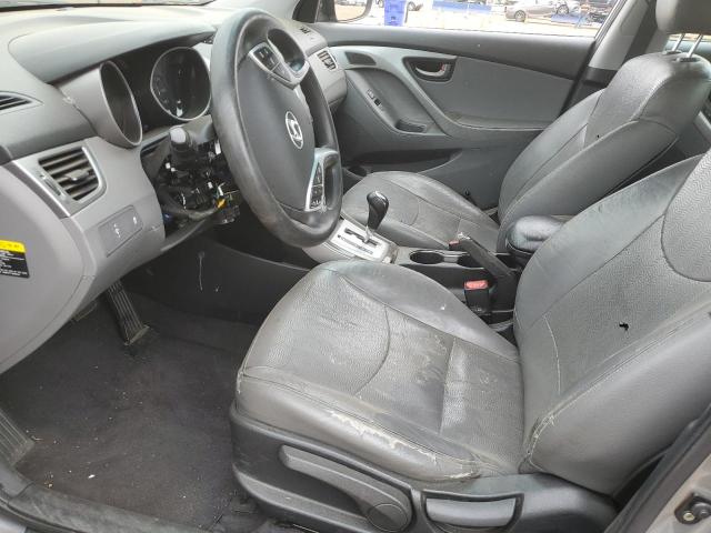 KMHDH4AEXBU117460 - 2011 HYUNDAI ELANTRA GLS GRAY photo 7