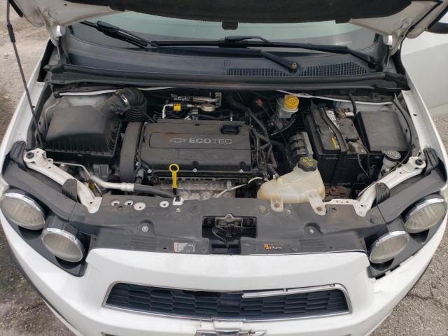 1G1JA6SH2E4134511 - 2014 CHEVROLET SONIC LS WHITE photo 12