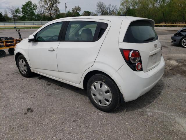1G1JA6SH2E4134511 - 2014 CHEVROLET SONIC LS WHITE photo 2