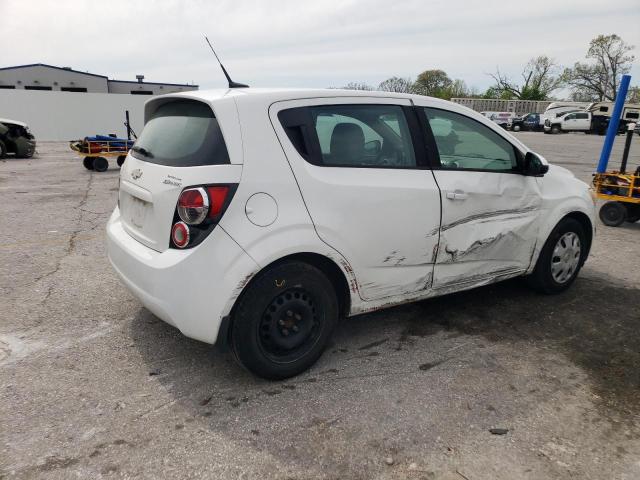 1G1JA6SH2E4134511 - 2014 CHEVROLET SONIC LS WHITE photo 3