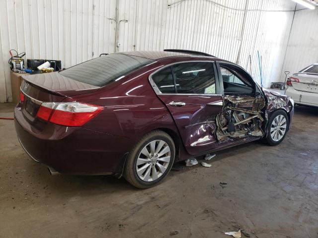 1HGCR2F72EA153761 - 2014 HONDA ACCORD EX BURGUNDY photo 3