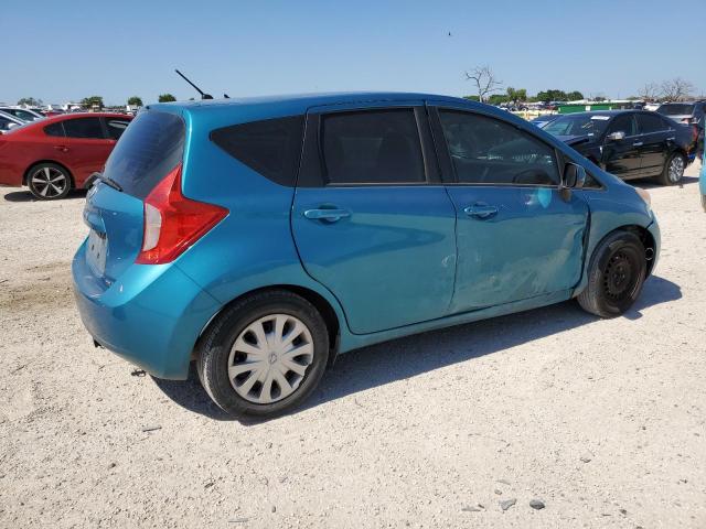 3N1CE2CP8EL399689 - 2014 NISSAN VERSA NOTE S TURQUOISE photo 3