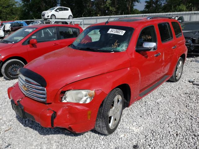 3GNCA53P08S681756 - 2008 CHEVROLET HHR LT RED photo 2