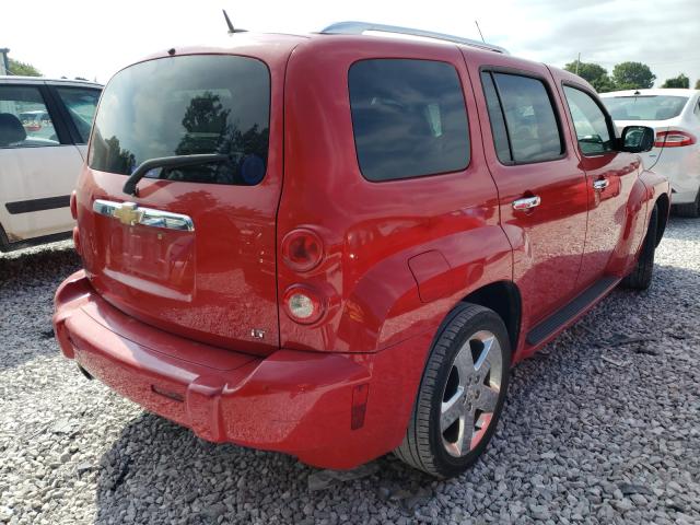 3GNCA53P08S681756 - 2008 CHEVROLET HHR LT RED photo 4