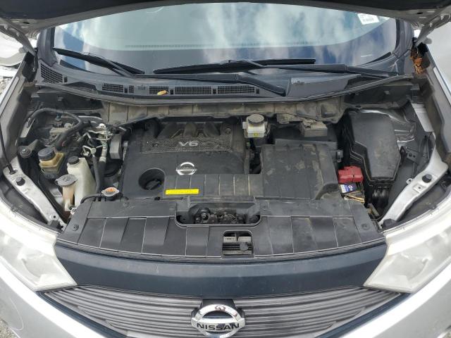 JN8AE2KP4F9133235 - 2015 NISSAN QUEST S SILVER photo 12