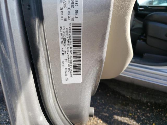 2C4RC1BG4FR730653 - 2015 CHRYSLER TOWN & COU TOURING GRAY photo 13