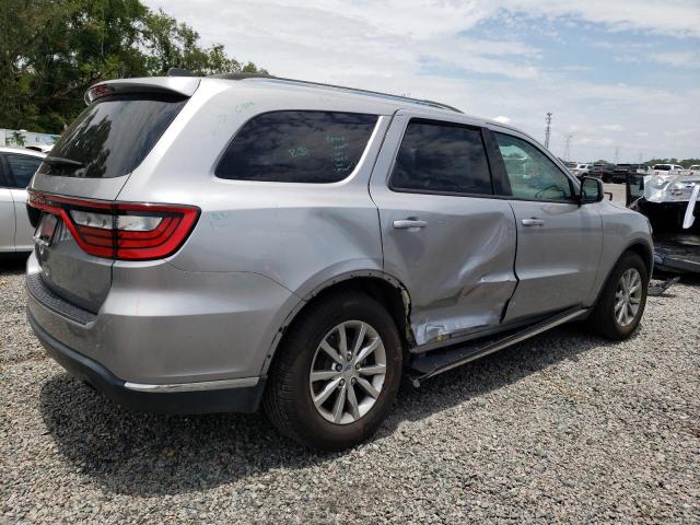 1C4RDHAG4JC393023 - 2018 DODGE DURANGO SXT SILVER photo 3