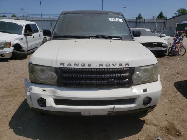 SALSK25488A125918 - 2008 LAND ROVER RANGE ROVE HSE WHITE photo 5