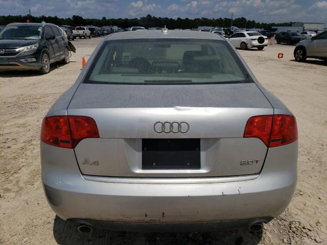 WAUAF78E65A526739 - 2005 AUDI A4 2.0T SILVER photo 6