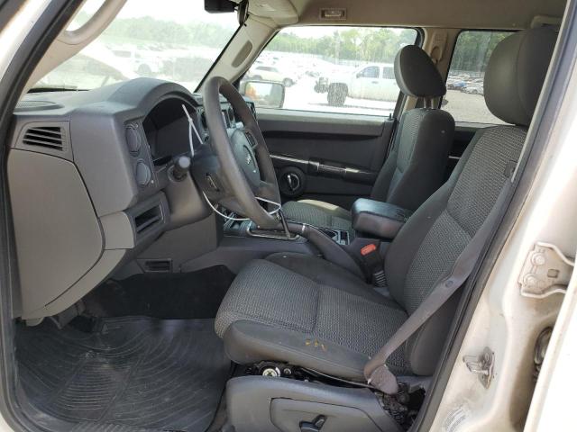 1J4RH4GK0AC103539 - 2010 JEEP COMMANDER SPORT أبيض صورة 7