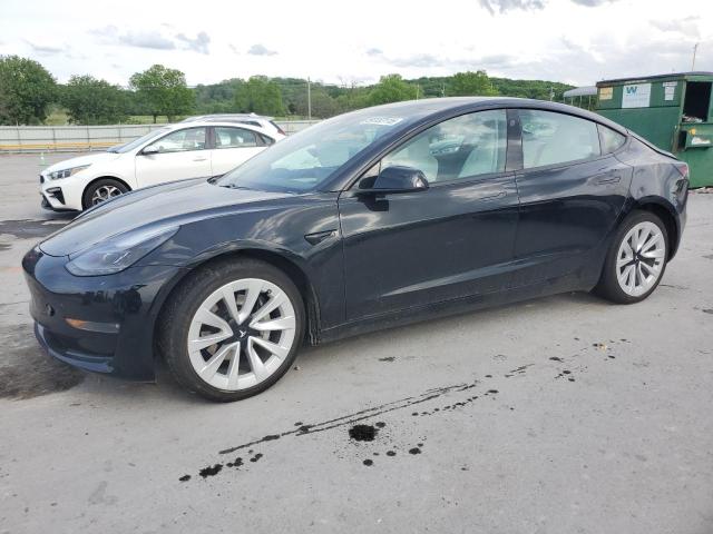 5YJ3E1EB6MF980646 - 2021 TESLA MODEL 3 Qara foto 1
