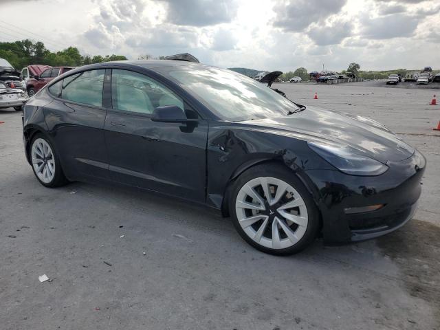 5YJ3E1EB6MF980646 - 2021 TESLA MODEL 3 Qara foto 4