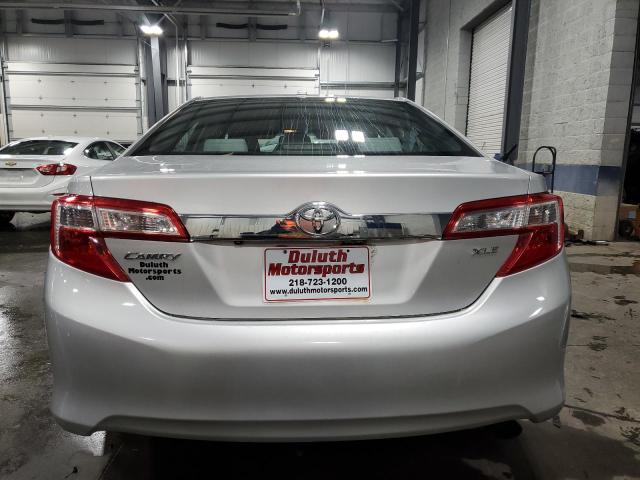 4T4BF1FK8CR157649 - 2012 TOYOTA CAMRY BASE SILVER photo 6