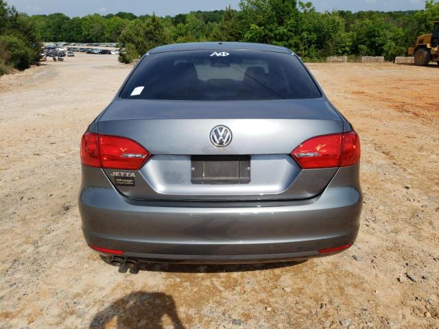 3VW2K7AJ2DM258409 - 2013 VOLKSWAGEN JETTA BASE GRAY photo 6