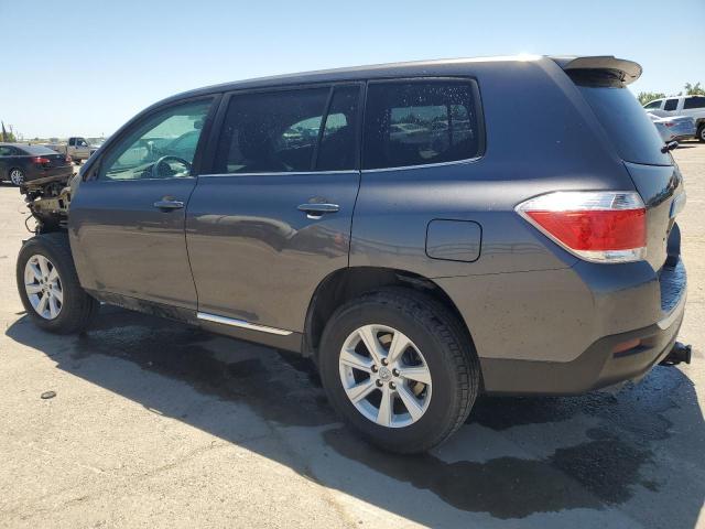 5TDZA3EH6BS009984 - 2011 TOYOTA HIGHLANDER BASE GRAY photo 2