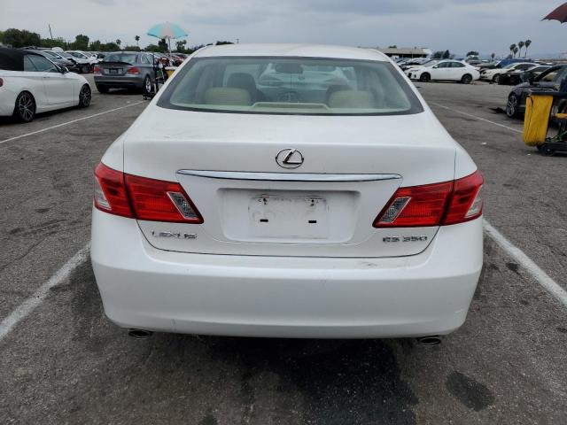 JTHBJ46G072068846 - 2007 LEXUS ES 350 WHITE photo 6