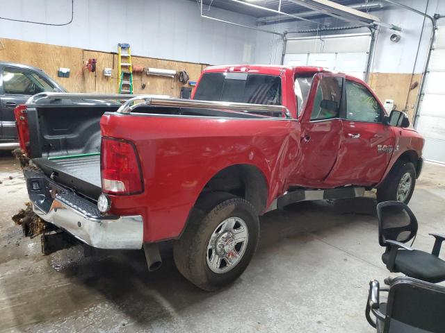 3C6UR5DL8GG336937 - 2016 RAM 2500 SLT წითელი ფოტო 3