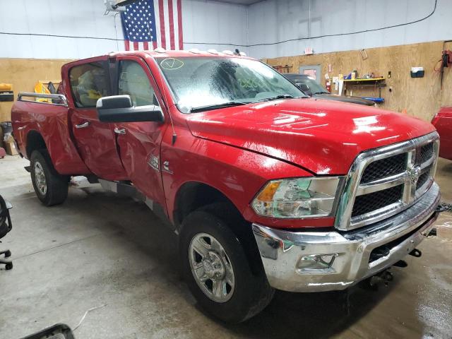 3C6UR5DL8GG336937 - 2016 RAM 2500 SLT წითელი ფოტო 4