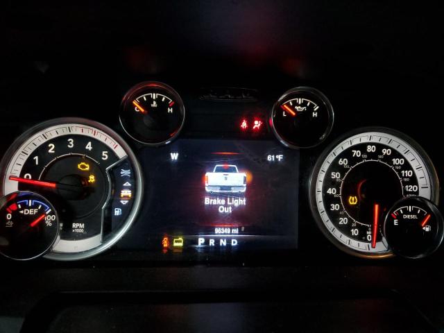 3C6UR5DL8GG336937 - 2016 RAM 2500 SLT წითელი ფოტო 9