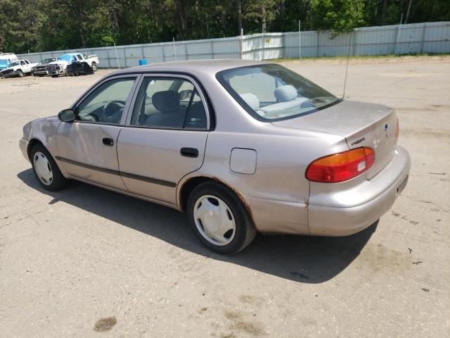1Y1SK5282XZ424414 - 1999 CHEVROLET GEO PRIZM BASE TAN photo 2
