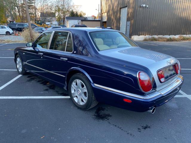 SCBLC47J48CX12700 - 2008 BENTLEY ARNAGE R BLUE photo 3