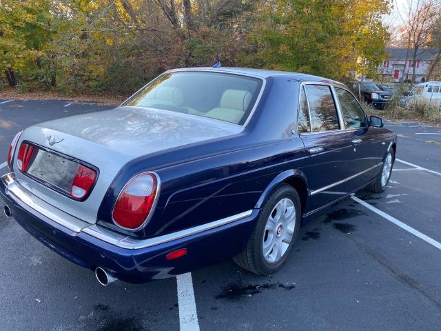 SCBLC47J48CX12700 - 2008 BENTLEY ARNAGE R BLUE photo 4