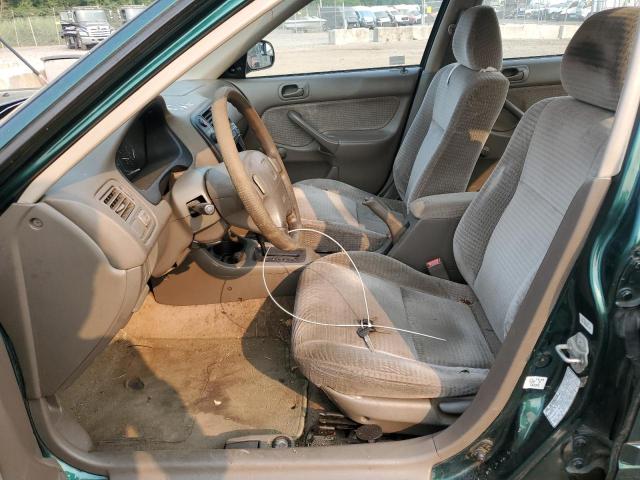 2HGEJ661XXH516363 - 1999 HONDA CIVIC BASE 绿色 照片 7