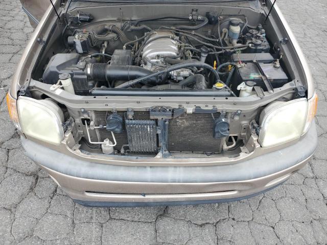 5TBRT34102S262967 - 2002 TOYOTA TUNDRA ACCESS CAB ოქროსფერი ფოტო 11