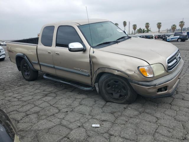 5TBRT34102S262967 - 2002 TOYOTA TUNDRA ACCESS CAB ოქროსფერი ფოტო 4