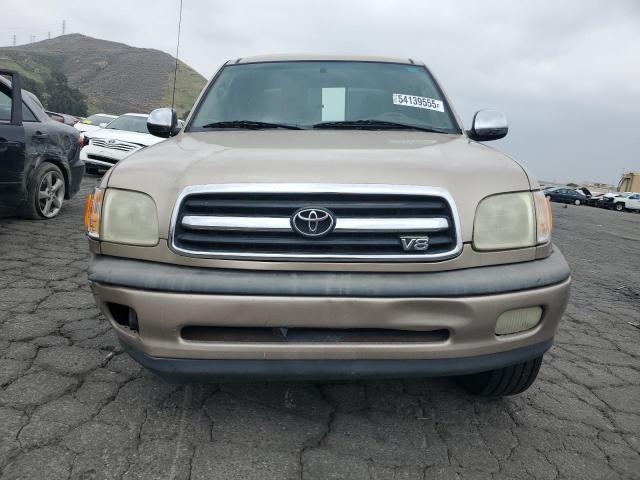 5TBRT34102S262967 - 2002 TOYOTA TUNDRA ACCESS CAB ოქროსფერი ფოტო 5