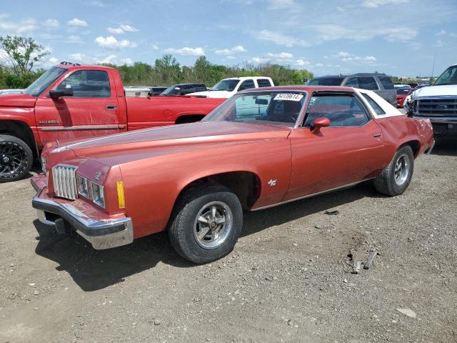 2J57Y7A197595 - 1977 PONTIAC GRAN PRIX RED photo 1