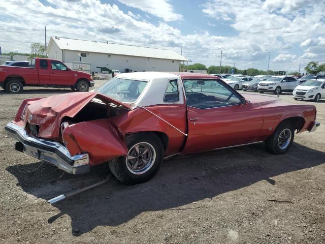 2J57Y7A197595 - 1977 PONTIAC GRAN PRIX RED photo 3