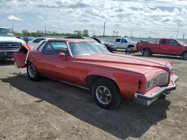 2J57Y7A197595 - 1977 PONTIAC GRAN PRIX RED photo 4