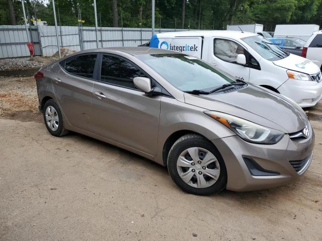 5NPDH4AE5GH719477 - 2016 HYUNDAI ELANTRA SE TAN photo 4